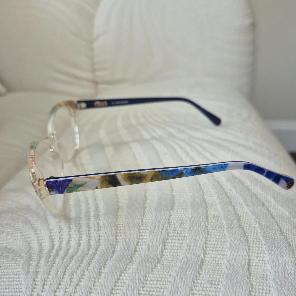 Coco Song Women's Eyeglasses CCS103 Clear Full Rim Col. 6 55/17/140 NEW